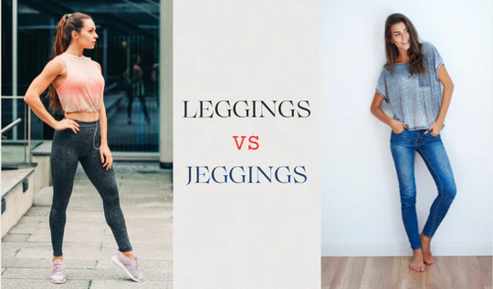 Difference and Leggings Between Jeggings