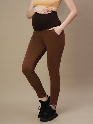 Maternity Fleece Leggings- Winter