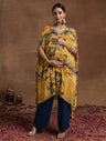 Maternity Kaftan Set with Embellished Neckline