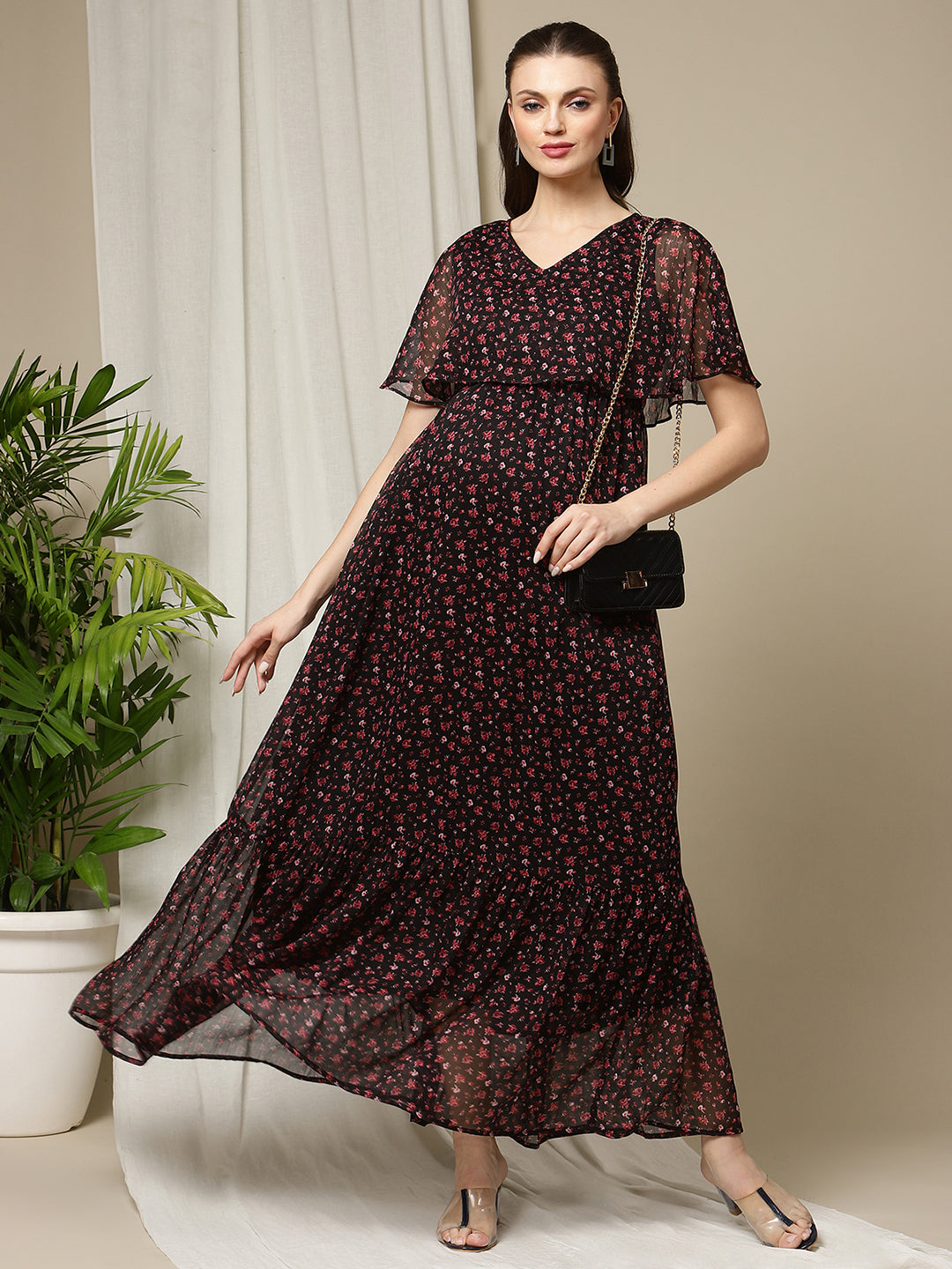 Buy Perahta Dress - Black for Women from Anita Dongre