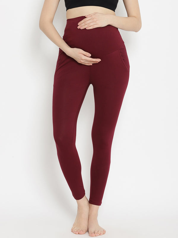 Tagoo Maternity Leggings Over The Belly Pregnancy Pants with Pockets Maternity  Clothes for Pregnant Women at Amazon Women's Clothing store