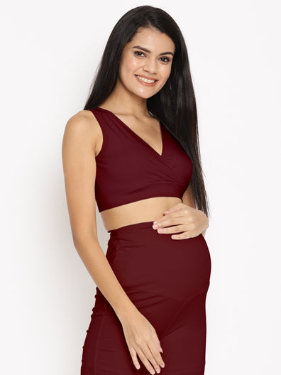 Pregnancy Clothes Adjustable Bra Maternity Pregnant Women's Breastfeeding  Underwear Maternity Thongs Women (Navy, 85)