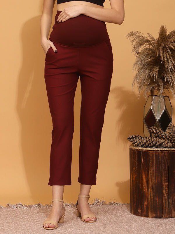 Supper Stretchy Maternity Office Pants – Beige