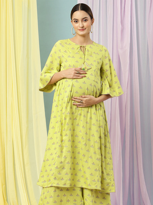 Motherhood Maternity Off-The-Shoulder Long Sleeve Maternity Maxi Gown -  Macy's