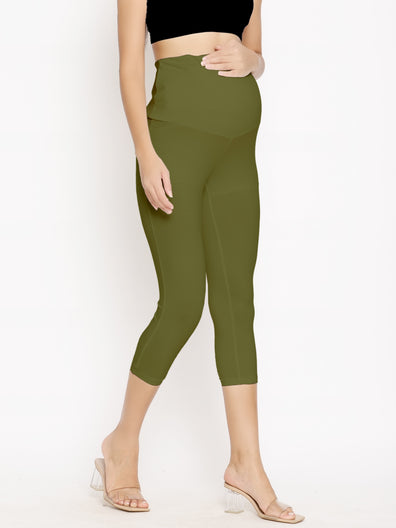 High Waisted Yoga Pants for Women with Pockets Capri India