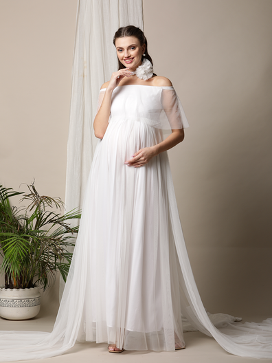 Buy Maternity Photoshoot Gowns Online India