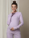 Maternity Rib Knit T-Shirt