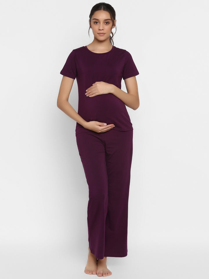 Buy 2pc. Maternity Pajama + T-shirt Set