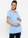 Maternity Overbelly Leggings + T-Shirt Set