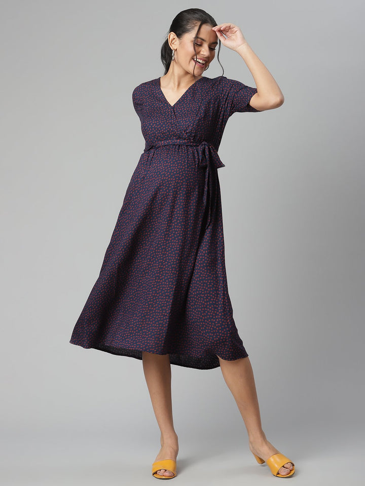 polka dot pregnancy dress