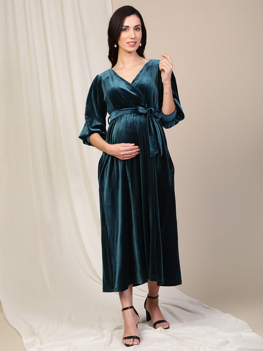 fcity.in - R9116799 / Comfy Partywear Women Maternity Dresses