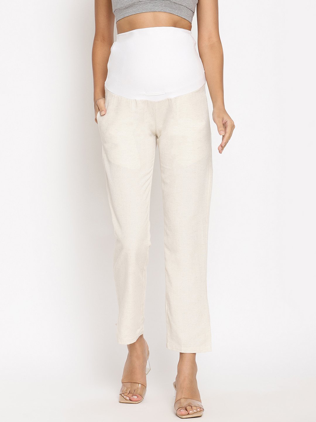 Buy Mens White Linen Trousers for Wedding from Anita Dongre